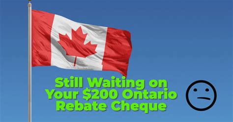 Ontario $200 Rebate Date