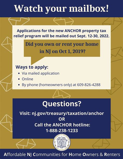 Anchor Rebate Nj 2025