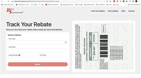 Track Menards Rebate Status