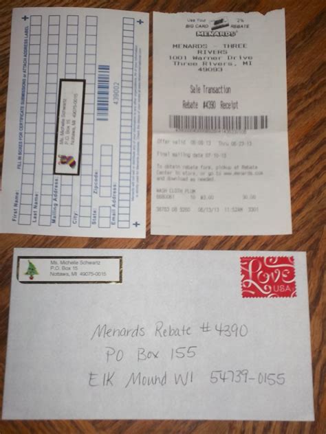 Rebate Address For Menards
