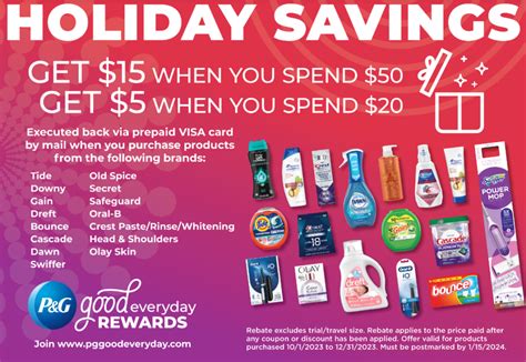 Procter And Gamble Rebates