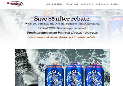 White Claw Rebate 2025