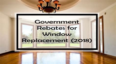 California Rebates For Window Replacement