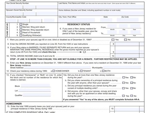 Rent Rebate Application Online