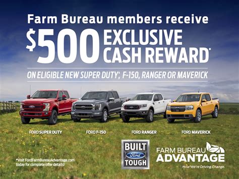 Ford Farm Bureau Rebate