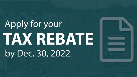 New Jersey Real Estate Tax Rebate