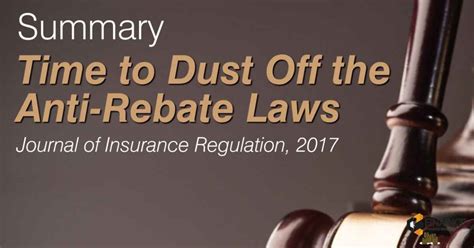 California Insurance Rebating Laws