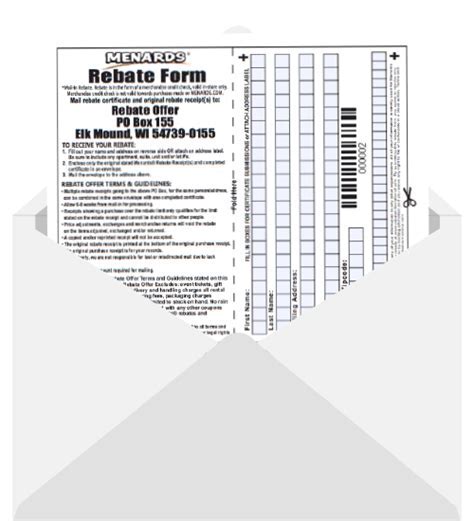 Menards Rebate Tracking By Name