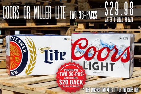 Molson Coors Coke Rebate