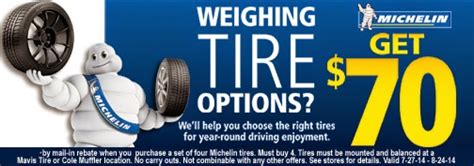 Michelin Tire Rebates Or Coupons