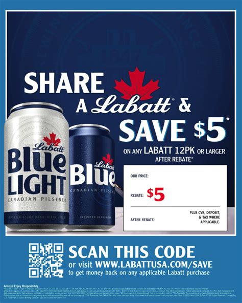 Labatt Blue Rebate 2025