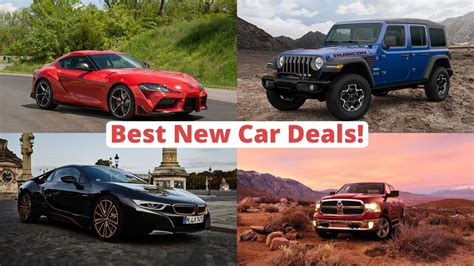 Cars With The Best Rebates Right Now