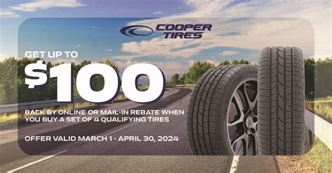 Current Cooper Tire Rebates