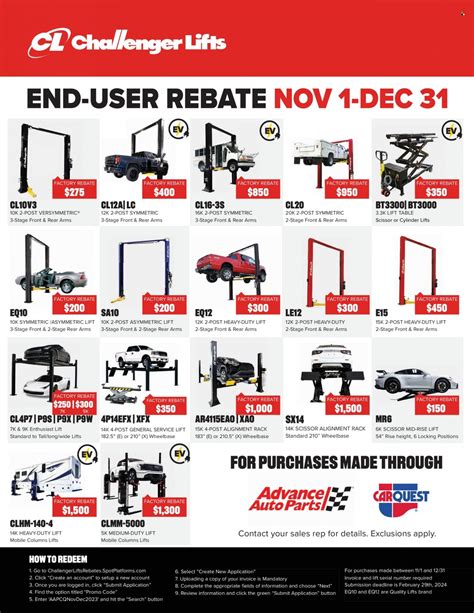 Advance Auto Parts Mail In Rebate