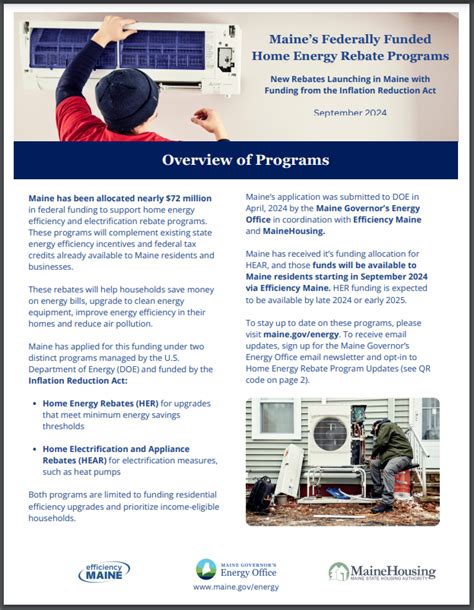 State Of Maine Energy Rebates