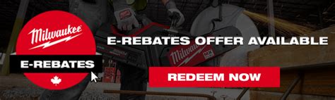Milwaukee Tool E Rebates
