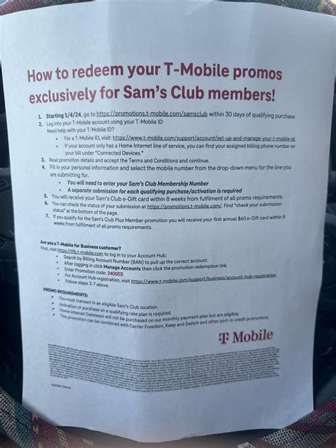 Tmobile Sams Club Rebates