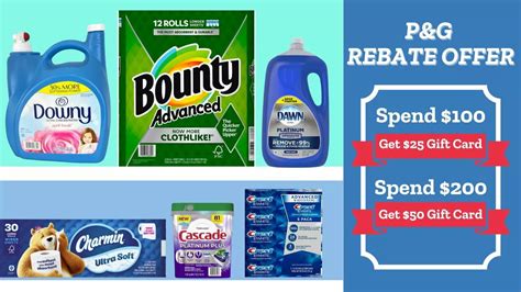 Costco Procter And Gamble Rebate