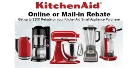 Kitchenaid Mail In Rebate