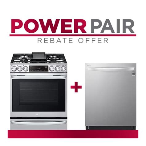 Washer Dryer Manufacturer Rebates
