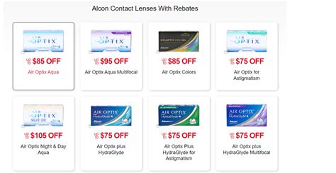 Air Optix Mail In Rebate