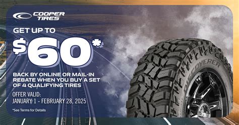 Cooper Tire Rebate 2025