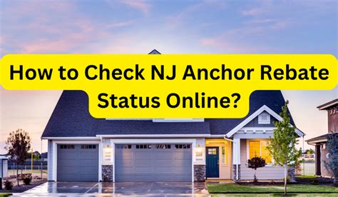 Check Status Of Anchor Rebate