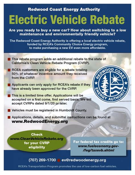 Rebate For Electric Vehicle
