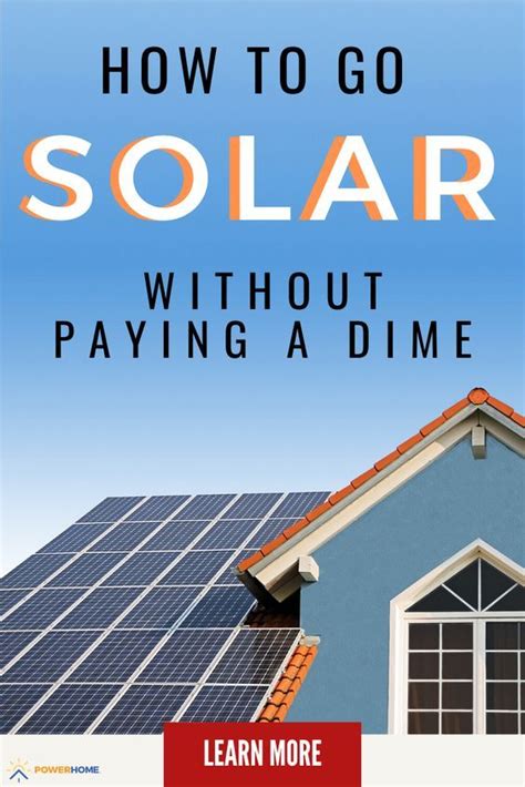 Solar Power Government Rebate