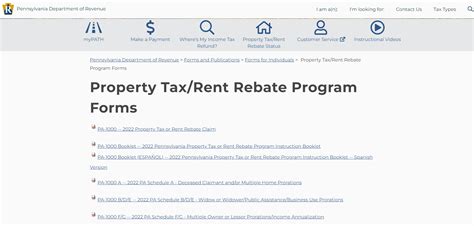Pa Real Estate Tax Rebate