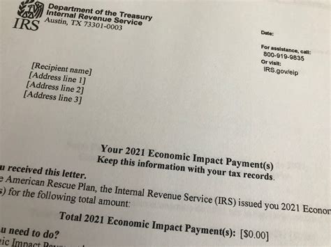 Economic Recovery Rebate Irs Show On Transcript
