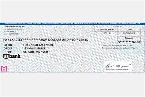 Check For Tax Rebate