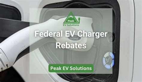 Federal Ev Charger Rebate