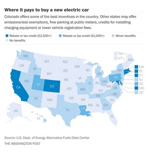 Electric Car Rebates By State