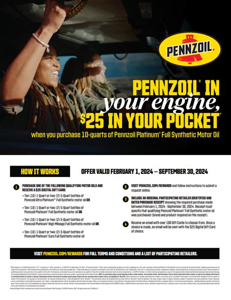 Shell Rebate Center Pennzoil