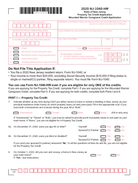 State Of Nj Property Tax Rebate