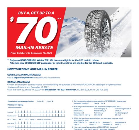 Bf Goodrich Tire Rebate