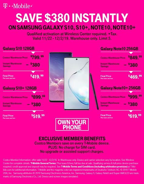 T Mobile Costco Rebate