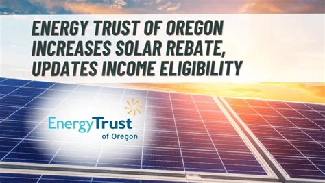 Energy Trust Oregon Rebates