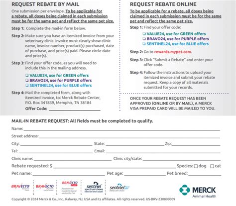 Sentinel Mail In Rebate