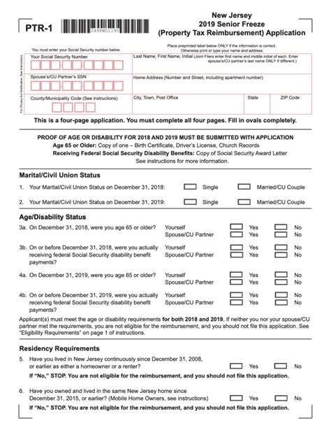 Homestead Rebate New Jersey