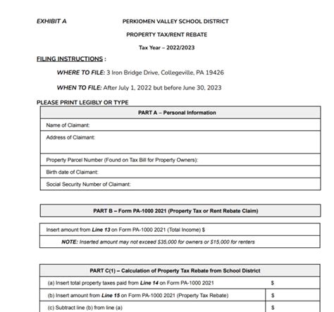 Pa Senior Property Tax Rebate