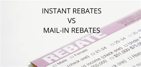 Mail In Rebate Meaning
